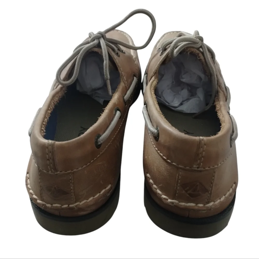 Sperry Top Sider Original Leather‎ Boat Shoes Mens 9½ Casual Coastal Tennis Prep